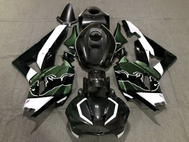 Compra Carenados Moto Honda CBR600RR 2013-2026 - Negro FibraCarbono Blanco Verde Toro