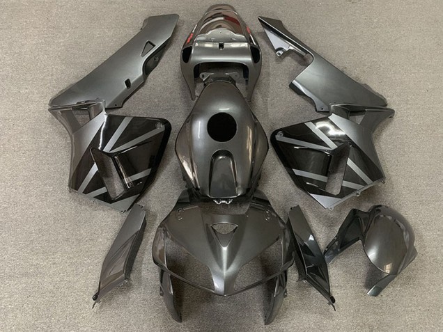 Compra Carenados Moto Honda CBR600RR 2005-2006 - Plata Oscuro Negro