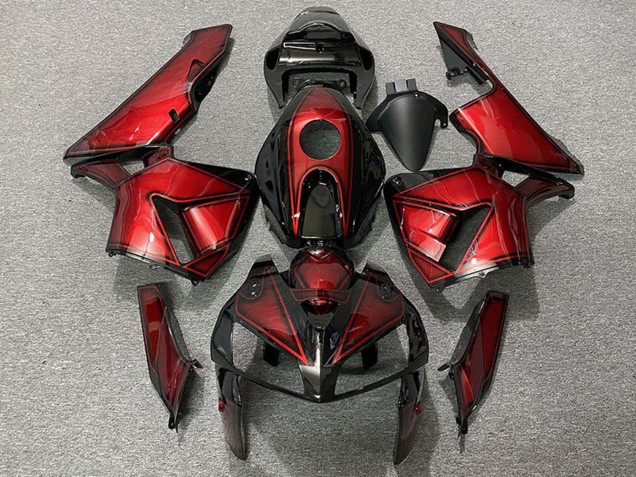 Compra Carenados Moto Honda CBR600RR 2005-2006 - Rojo Profundo Caramelo
