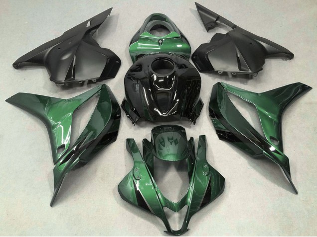 Compra Carenado Moto Honda CBR600RR 2009-2012 - Verde Negro Brillante OEM Estilo
