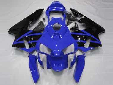 Compra Carenados Moto Honda CBR600RR 2003-2004 - Azul Negro Brillante Raya