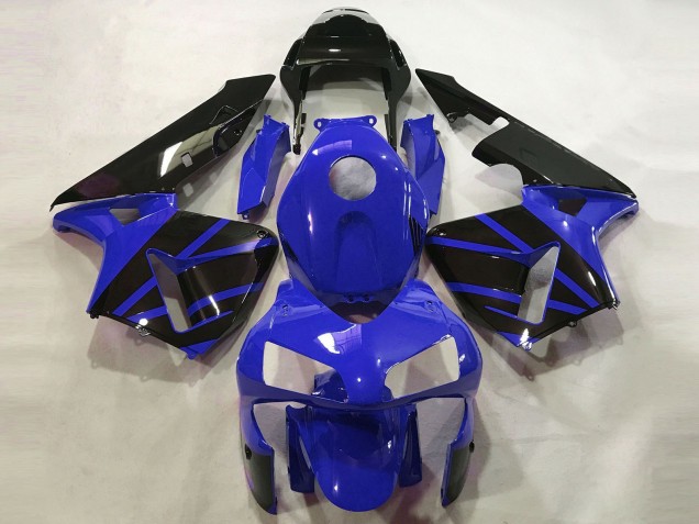Compra Carenados Moto Honda CBR600RR 2003-2004 - Azul Negro Brillante OEM Estilo