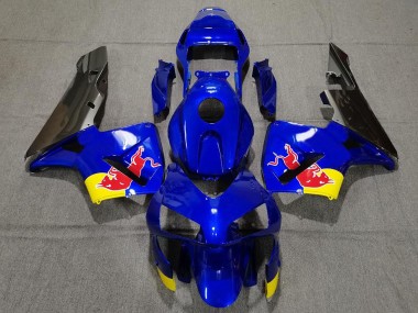 Compra Carenados Moto Honda CBR600RR 2003-2004 - Azul Amarillo Negro Brillante Rojo Bull