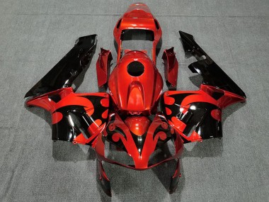 Compra Carenado Moto Honda CBR600RR 2003-2004 - Rojo Negro Brillante