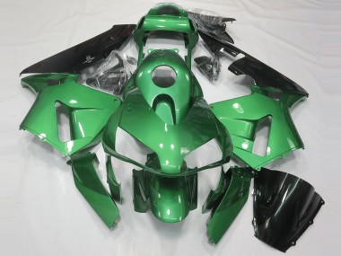 Compra Carenado Moto Honda CBR600RR 2003-2004 - Verde Negro Brillante