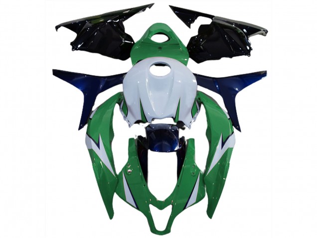 Compra Carenado Moto Honda CBR600RR 2009-2012 - Blanco Verde Azul Negro Brillante