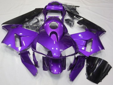 Compra Carenado Moto Honda CBR600RR 2003-2004 - Púrpura Negro Brillante