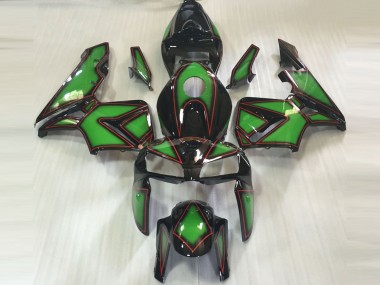 Compra Carenados Moto Honda CBR600RR 2005-2006 - Verde Negro Rojo OutLínea