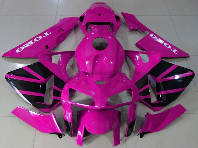 Compra Carenados Moto Honda CBR600RR 2005-2006 - Hot Rosa Negro OEM Estilo