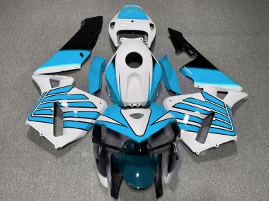 Compra Carenados Moto Honda CBR600RR 2005-2006 - Blanco Azul Claro Alas