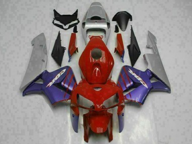 Compra Carenados Moto Honda CBR600RR 2005-2006 - Rojo Púrpura Gris