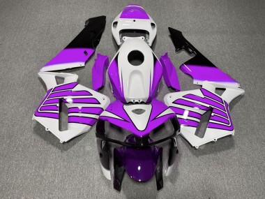 Compra Carenados Moto Honda CBR600RR 2005-2006 - Púrpura Blanco Alas