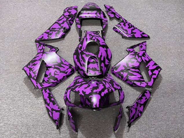 Compra Carenados Moto Honda CBR600RR 2003-2004 - Púrpura Negro Camouflage
