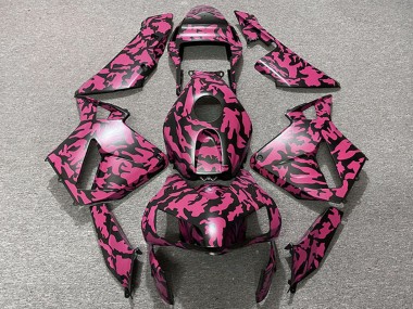 Compra Carenados Moto Honda CBR600RR 2003-2004 - Rojo Negro Camouflage
