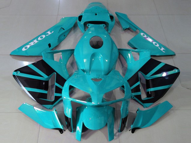 Compra Carenados Moto Honda CBR600RR 2005-2006 - Azul Verdoso OEM Estilo