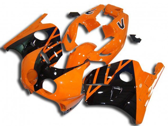 Compra Carenados Moto Honda CBR250RR 1990-1998 - Naranja Negro Brillante