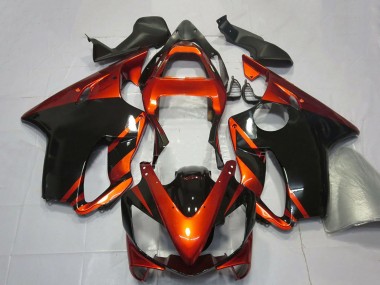 Compra Carenados Moto Honda CBR600 F4i 2001-2003 - Naranja Negro Brillante