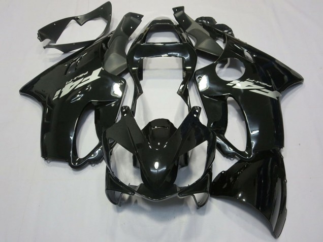Compra Carenados Moto Honda CBR600 F4i 2001-2003 - Negro Brillante Plata Calcomanía