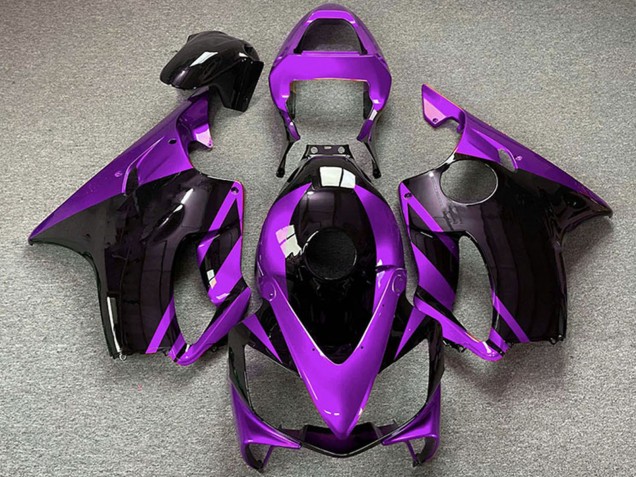 Compra Carenados Moto Honda CBR600 F4i 2001-2003 - Púrpura Negro Brillante