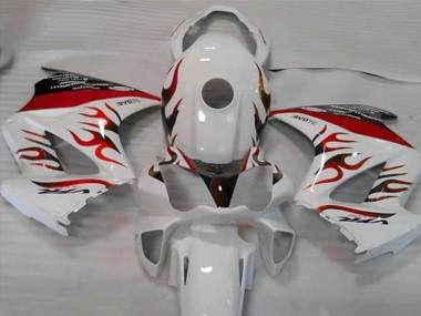 Compra Carenados Moto Honda VFR 800 2002-2013 - Blanco Rojo Llama