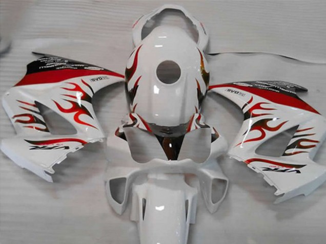 Compra Carenados Moto Honda VFR 800 2002-2013 - Blanco Rojo Llama