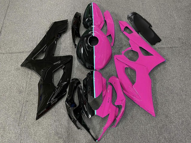 Compra Carenados Moto Suzuki GSXR 1000 2005-2006 - Negro Brillante Rosa