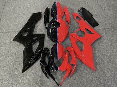 Compra Carenados Moto Suzuki GSXR 1000 2005-2006 - Negro Brillante Rojo