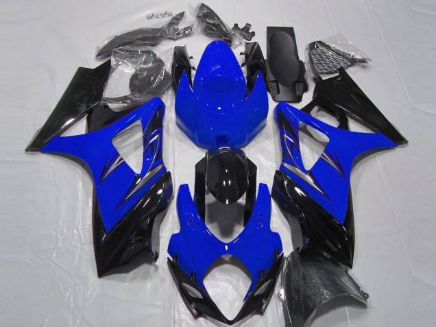 Compra Carenado Moto Suzuki GSXR 1000 2007-2008 - Azul Negro Brillante