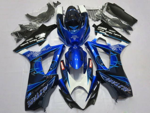 Compra Carenados Moto Suzuki GSXR 1000 2007-2008 - Azul Negro Corona