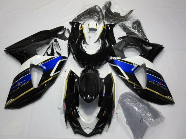 Compra Carenados Moto Suzuki GSXR 1000 2009-2016 - Azul Blanco Oro Negro