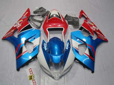 Compra Carenados Moto Suzuki GSXR 1000 2003-2004 - Rojo Azul Blanco