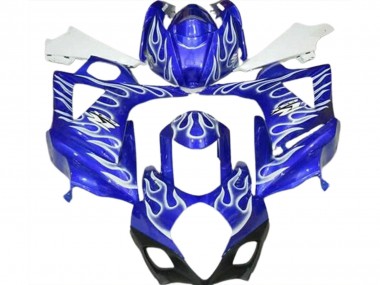 Compra Carenados Moto Suzuki GSXR 1000 2007-2008 - Azul Blanco Llama