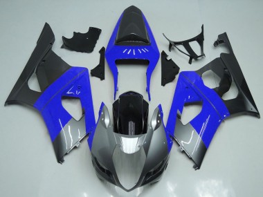 Compra Carenados Moto Suzuki GSXR 1000 2003-2004 - Azul Plata Negro