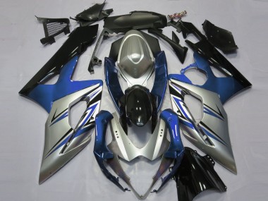 Compra Carenados Moto Suzuki GSXR 1000 2005-2006 - Azul Plata Negro