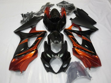 Compra Carenados Moto Suzuki GSXR 1000 2007-2008 - Naranja Negro