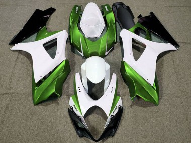 Compra Carenados Moto Suzuki GSXR 1000 2007-2008 - Blanco Verde Negro