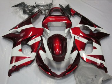 Compra Carenados Moto Suzuki GSXR 1000 2000-2002 - Blanco Rojo
