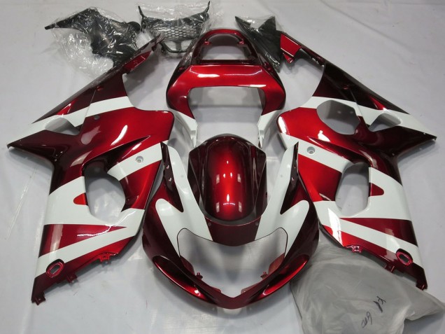 Compra Carenados Moto Suzuki GSXR 1000 2000-2002 - Blanco Rojo