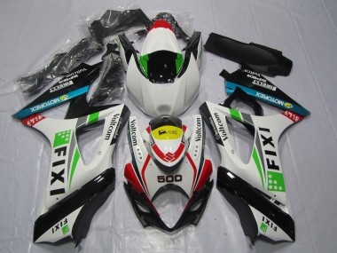 Compra Carenados Moto Suzuki GSXR 1000 2007-2008 - Blanco Azul Verde Amarillo Rojo Fixi 500