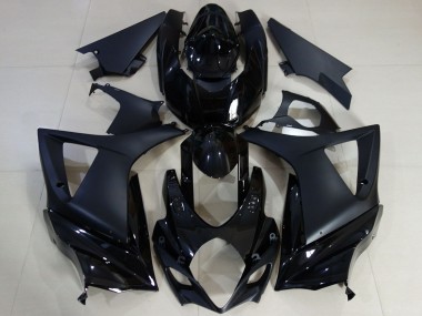 Compra Carenado Moto Suzuki GSXR 1000 2007-2008 - Negro Brillante Negro Mate