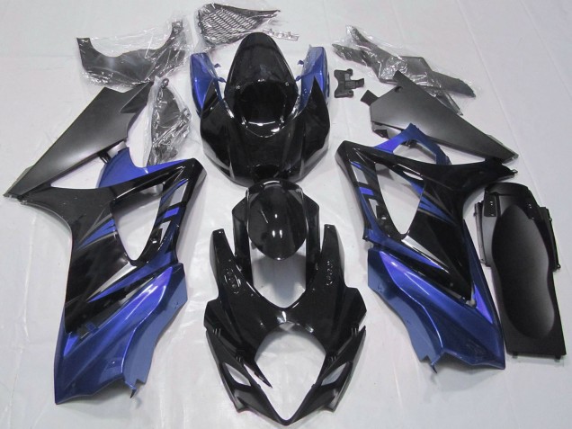 Compra Carenados Moto Suzuki GSXR 1000 2007-2008 - Negro Brillante Azul