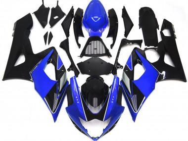 Compra Carenados Moto Suzuki GSXR 1000 2005-2006 - Azul Negro Brillante