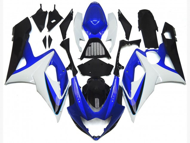 Compra Carenado Moto Suzuki GSXR 1000 2005-2006 - Blanco Rojo Azul Amarillo