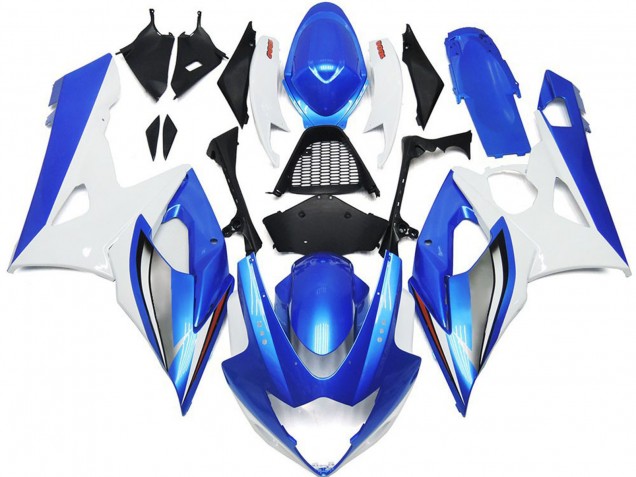 Compra Carenados Moto Suzuki GSXR 1000 2005-2006 - Blanco Azul
