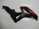Compra Carenados Moto Honda CBR600RR 2007-2008 - Rojo Negro Mate Calcomanías