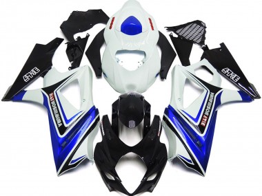 Compra Carenados Moto Suzuki GSXR 1000 2007-2008 - Blanco Azul Negro OEM Estilo