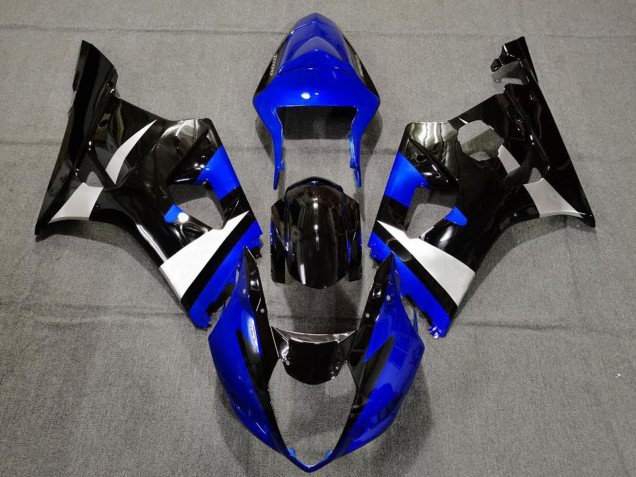 Compra Carenados Moto Suzuki GSXR 1000 2003-2004 - Azul Blanco Negro Brillante