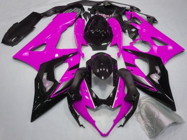 Compra Carenados Moto Suzuki GSXR 1000 2005-2006 - Rosa Negro Brillante