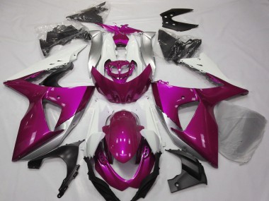 Compra Carenados Moto Suzuki GSXR 1000 2009-2016 - Rosa Blanco
