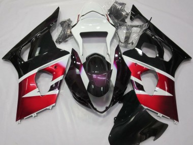 Compra Carenados Moto Suzuki GSXR 1000 2003-2004 - Rojo Blanco Negro Brillante